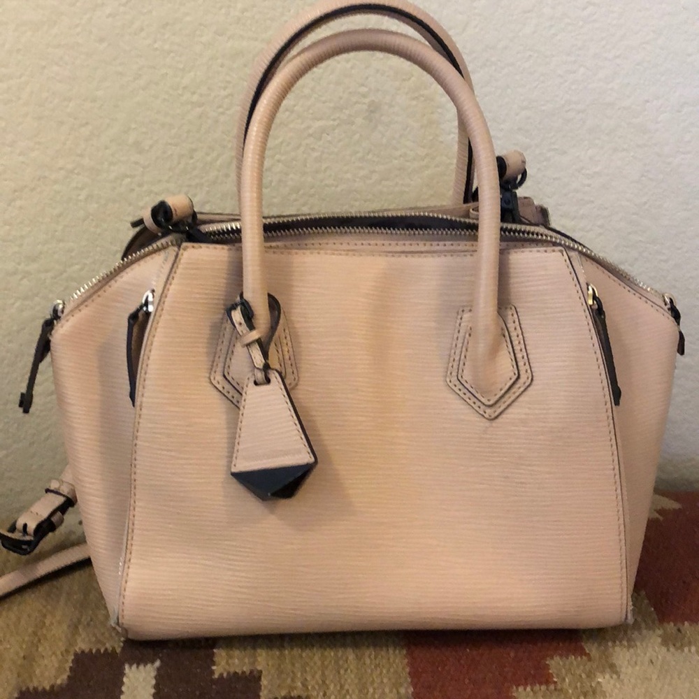 Rebecca Minkoff saffiano leather satchel
